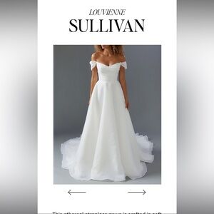 Louvienne Sullivan Wedding Dress Size 16